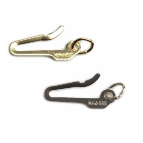 14KY & 14KW 5mm x 10mm Replacement Tongues for Pearl Clasps
