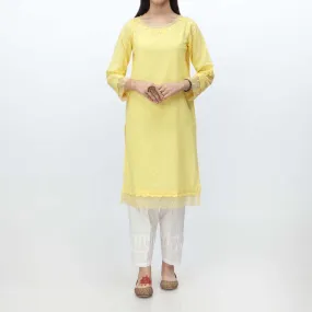 1PC- Embroidered Chikankari Shirt PS4080
