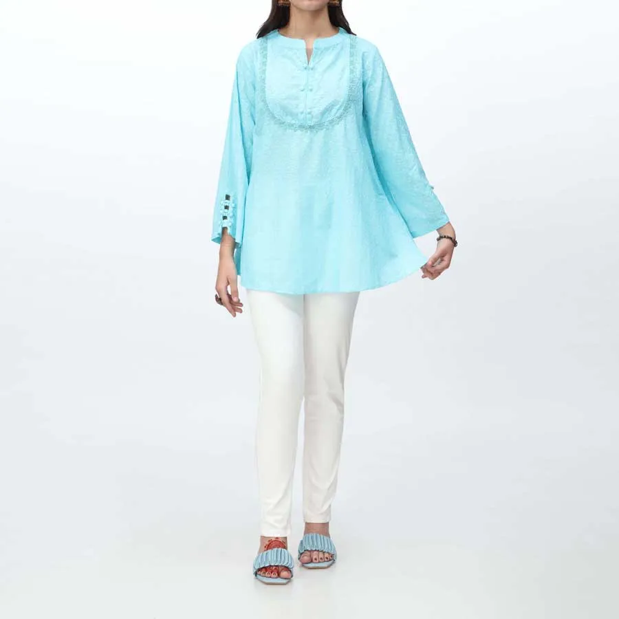 1PC- Embroidered Chikankari Top PS4073