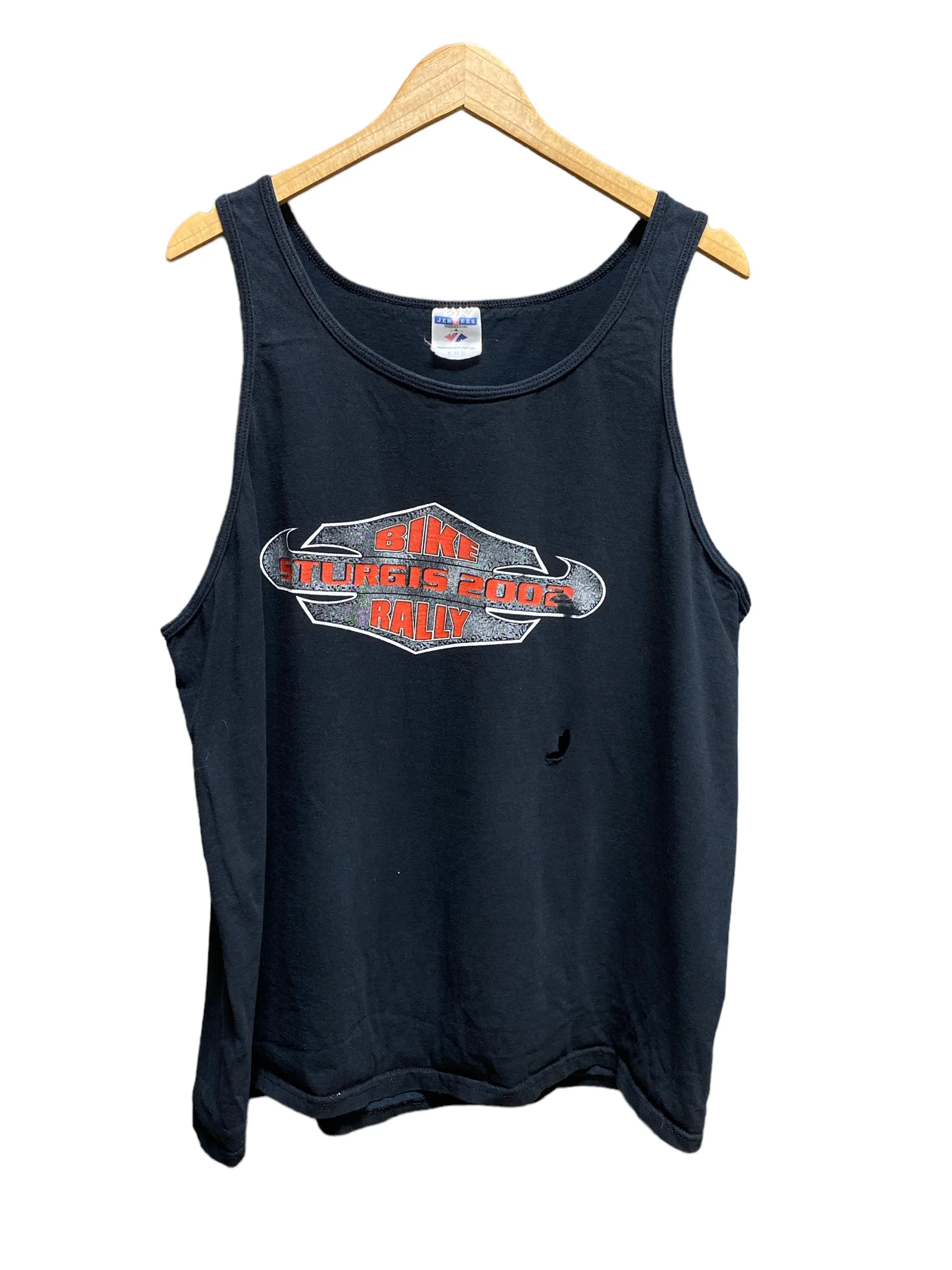 2002 Sturgis Black Hills South Dakota Biker Rally Graphic Tank Top Size XL