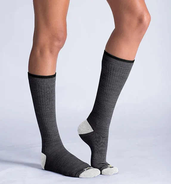 76% Rich Merino Wool Everyday Crew Socks - Solids - 2 Pack