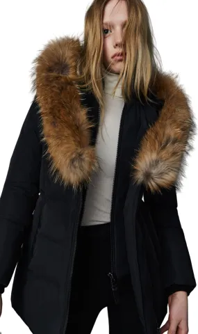 Adali Down Jacket with Natural Fur Signature Mackage Collar - Women's|-|Manteau Adali en duvet à col signature Mackage en fourrure naturelle - Femme