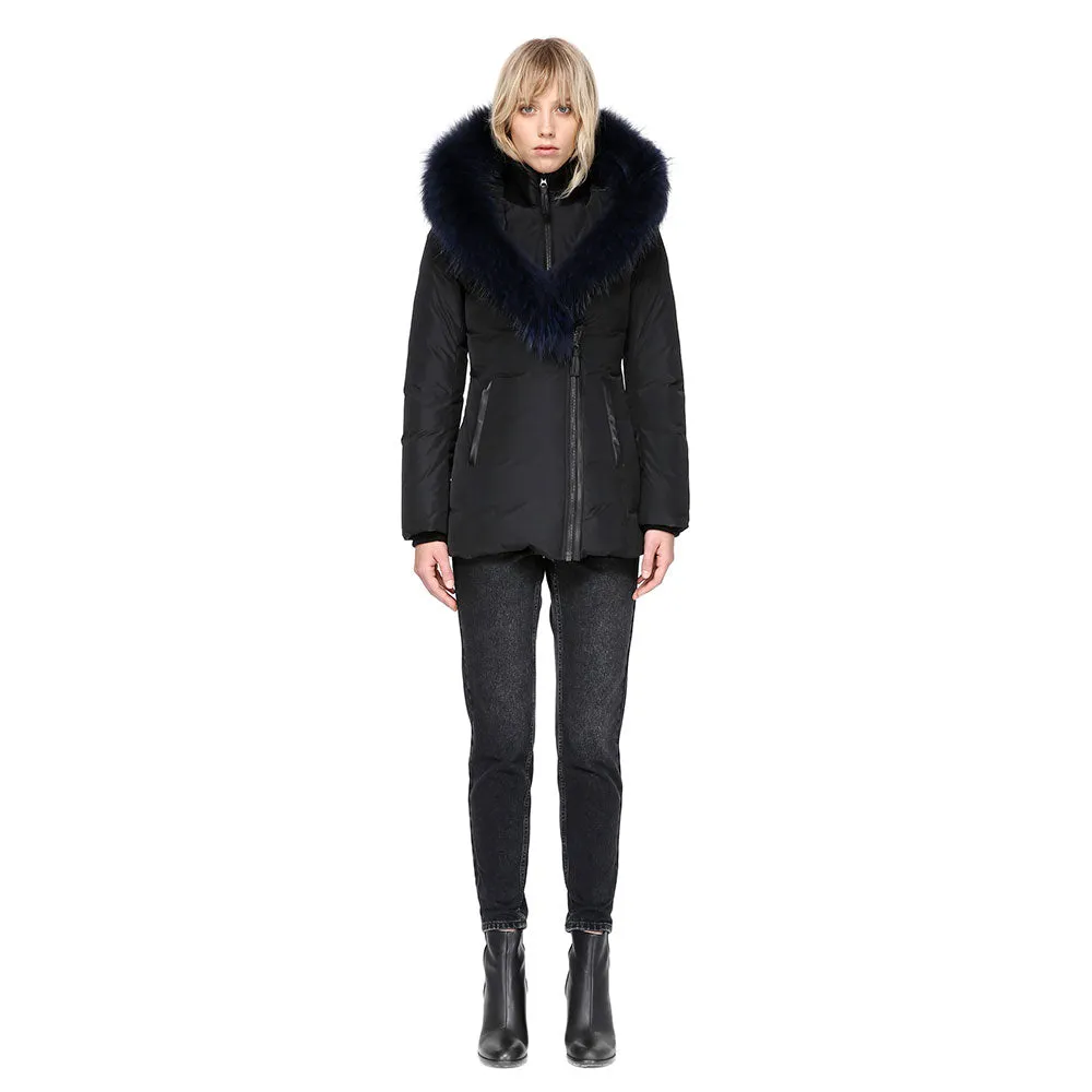 Adali Down Jacket with Natural Fur Signature Mackage Collar - Women's|-|Manteau Adali en duvet à col signature Mackage en fourrure naturelle - Femme
