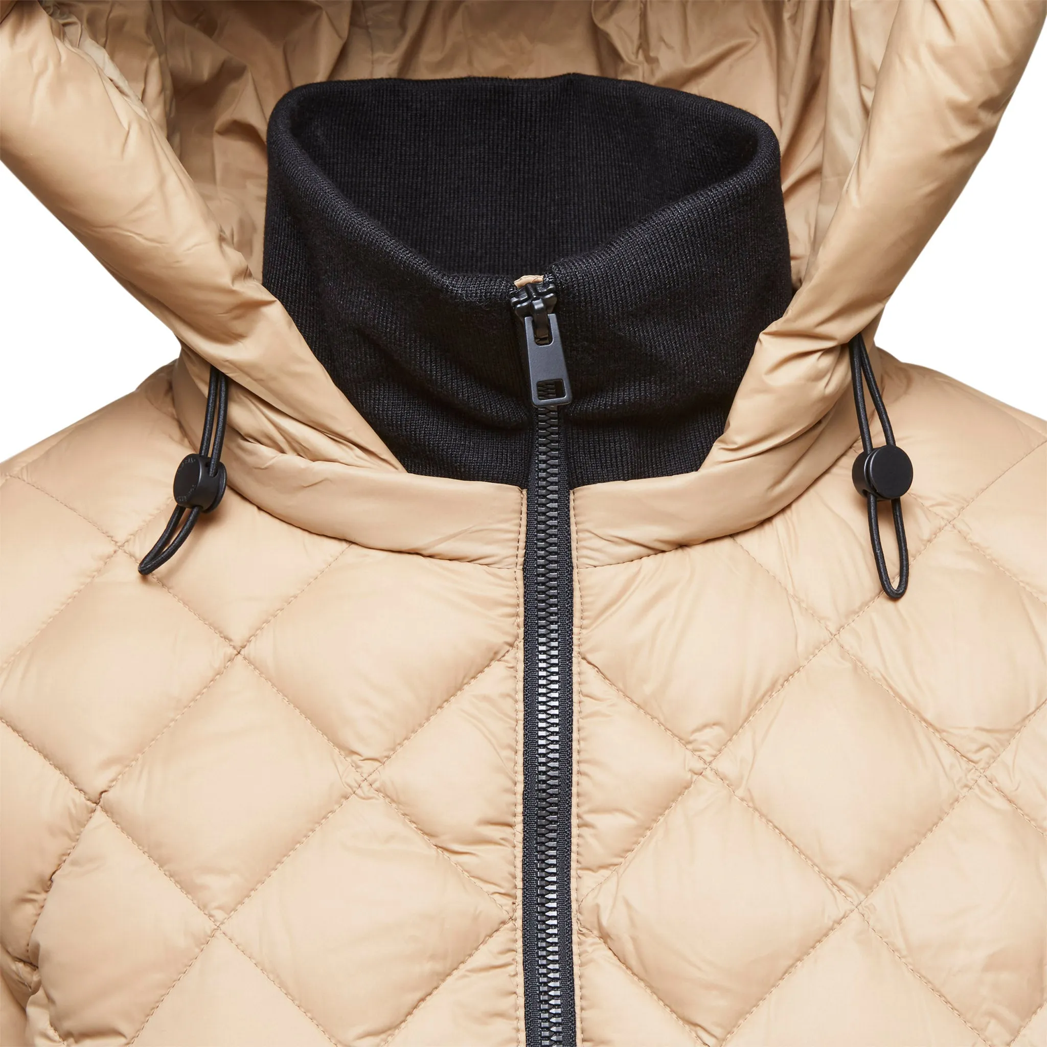 Aime Sustainable Calf-Length Lightweight Down Coat with Hood - Women's|-|Manteau aux mollets en duvet léger durable avec capuchon Aime - Femme