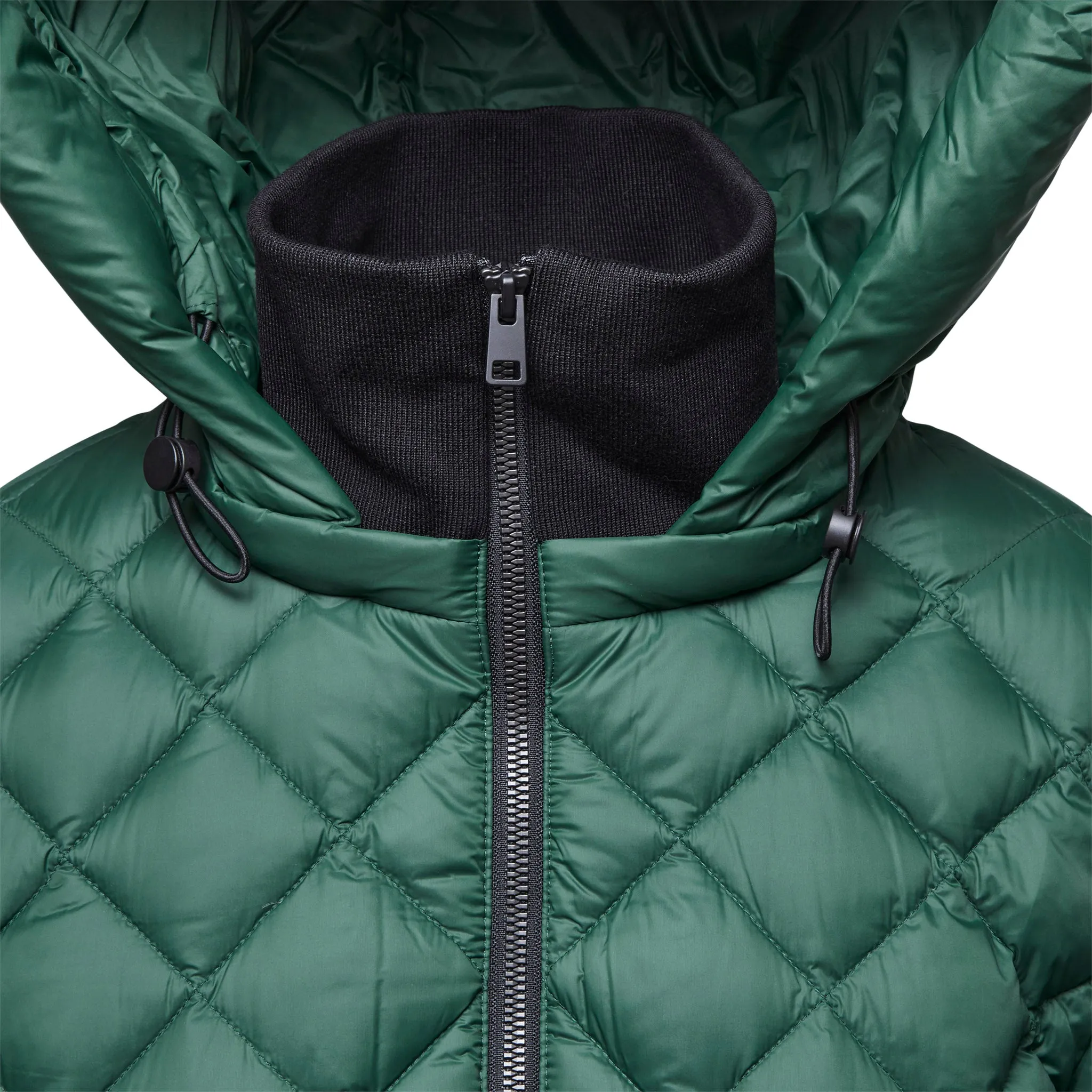Aime Sustainable Calf-Length Lightweight Down Coat with Hood - Women's|-|Manteau aux mollets en duvet léger durable avec capuchon Aime - Femme