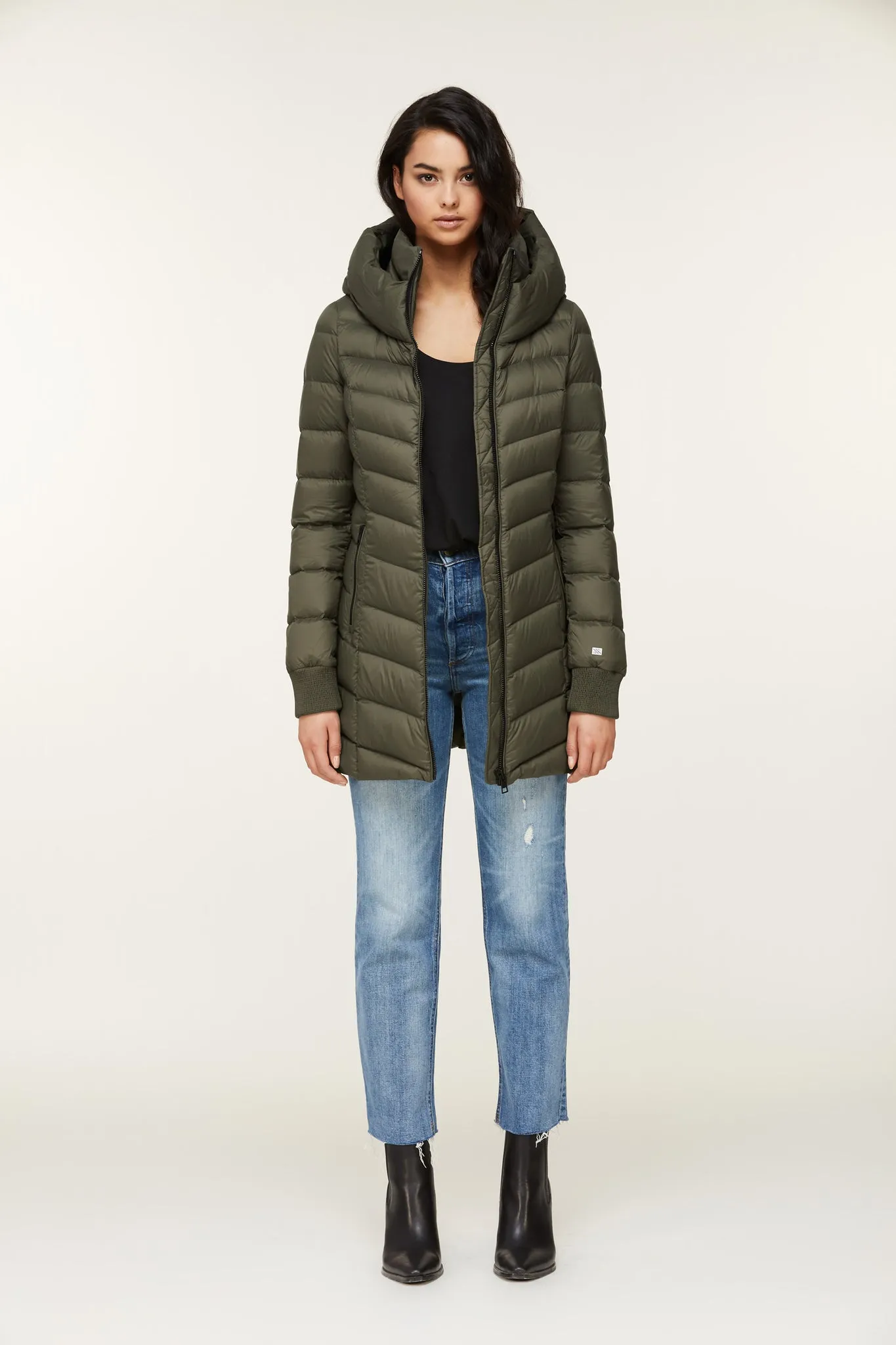 Alanis-N Hooded Down Coat - Women's|-|Manteau en duvet à capuchon Alanis-N - Femme