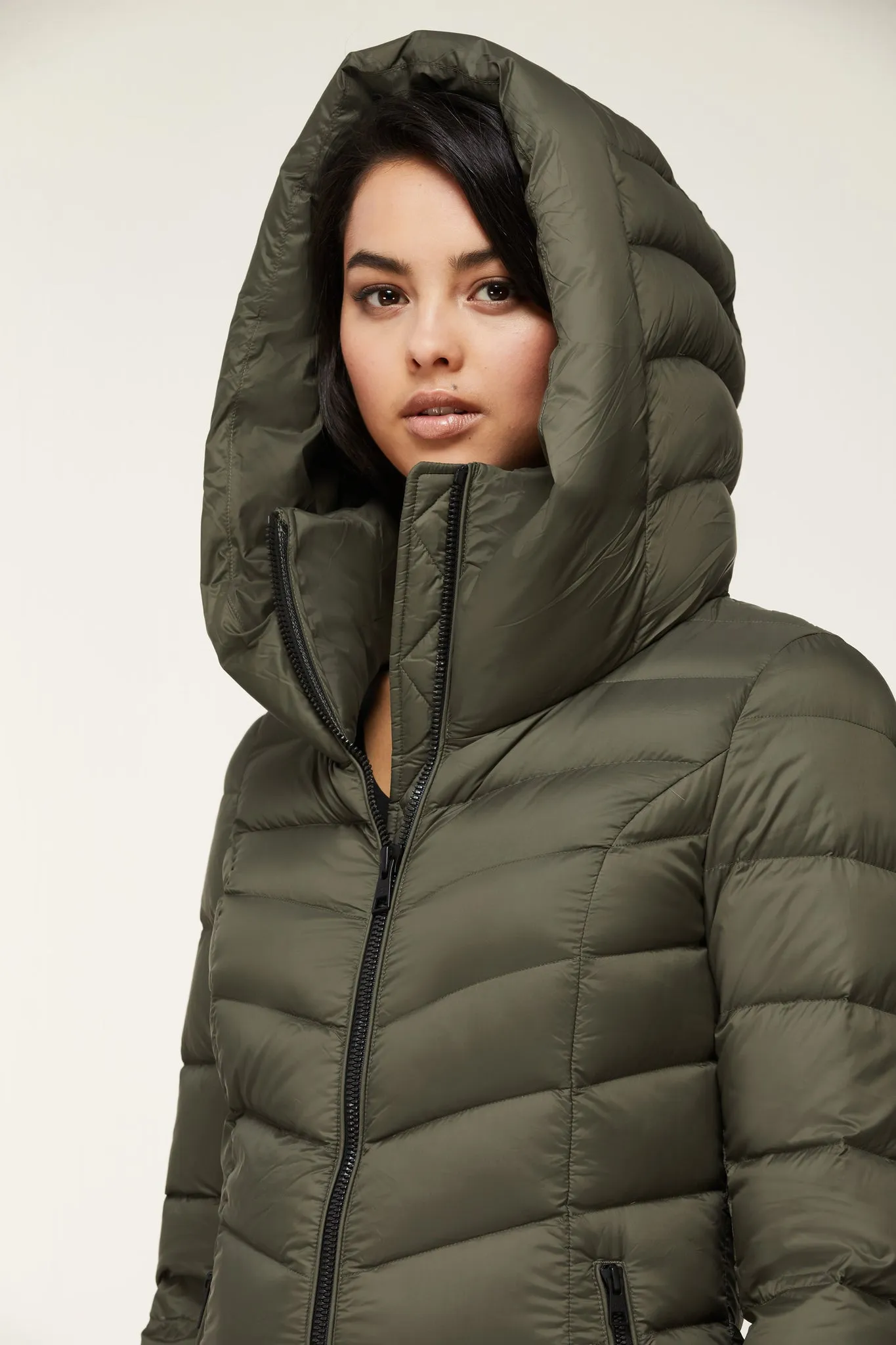 Alanis-N Hooded Down Coat - Women's|-|Manteau en duvet à capuchon Alanis-N - Femme