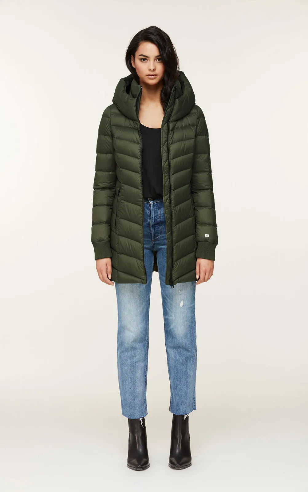 Alanis-N Hooded Down Coat - Women's|-|Manteau en duvet à capuchon Alanis-N - Femme
