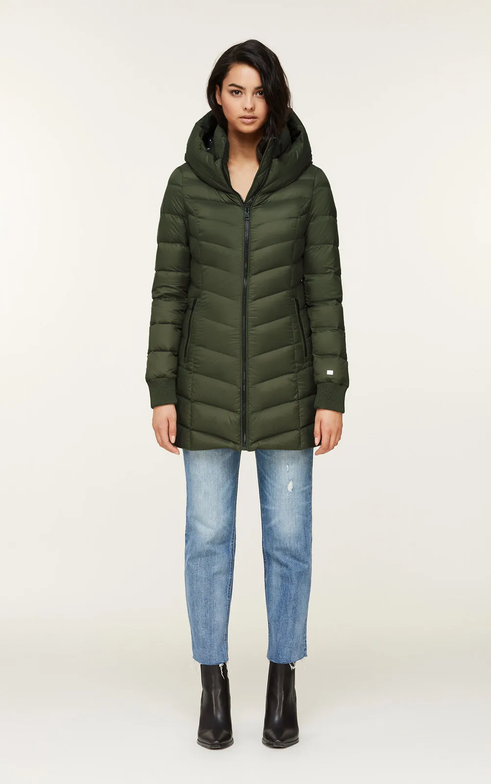 Alanis-N Hooded Down Coat - Women's|-|Manteau en duvet à capuchon Alanis-N - Femme