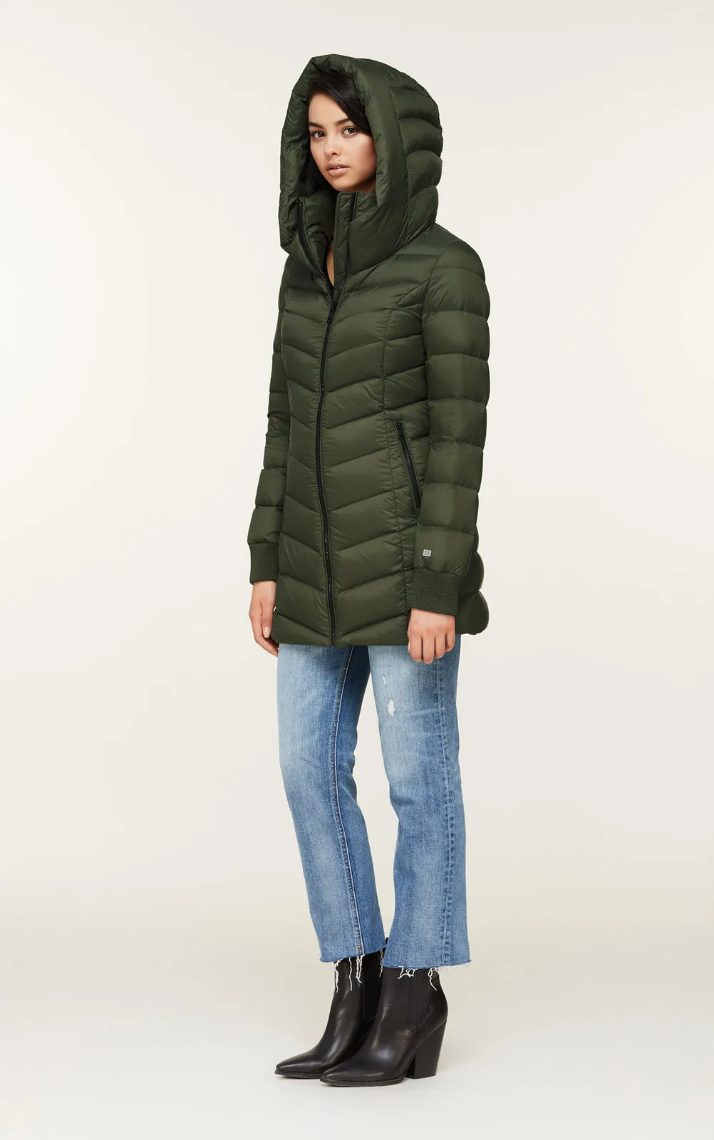 Alanis-N Hooded Down Coat - Women's|-|Manteau en duvet à capuchon Alanis-N - Femme