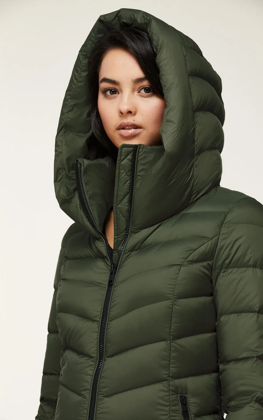 Alanis-N Hooded Down Coat - Women's|-|Manteau en duvet à capuchon Alanis-N - Femme