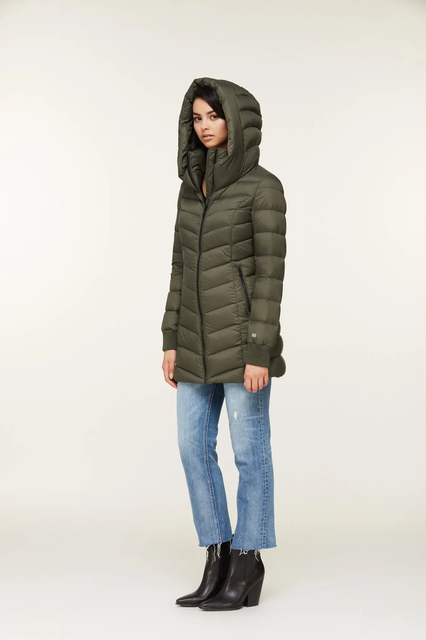 Alanis-N Hooded Down Coat - Women's|-|Manteau en duvet à capuchon Alanis-N - Femme