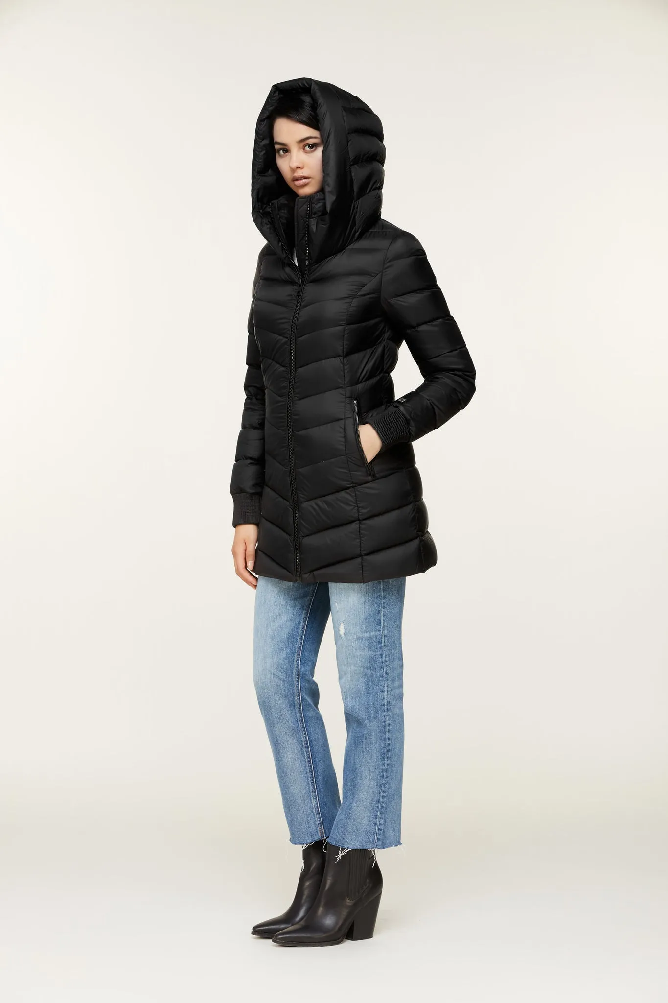Alanis-N Hooded Down Coat - Women's|-|Manteau en duvet à capuchon Alanis-N - Femme