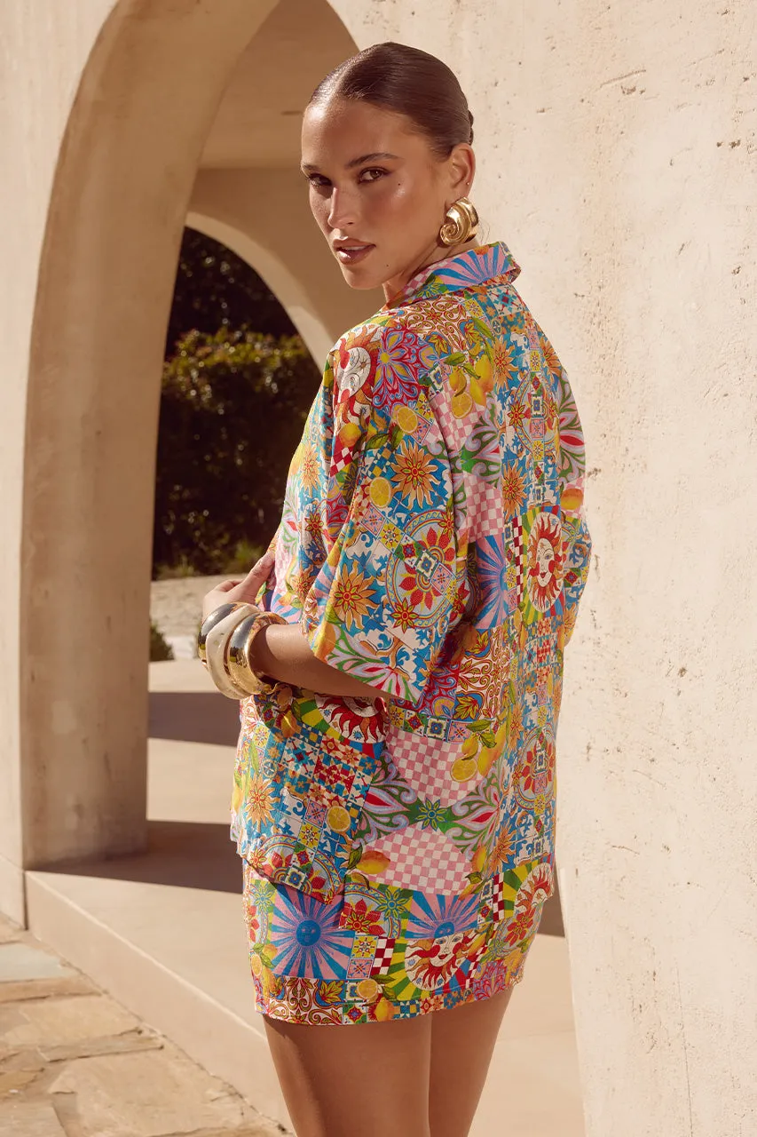 ANACAPRI SHIRT - ANACAPRI PINK