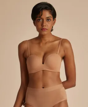 Anti-Slip Push-Up Strapless Bra