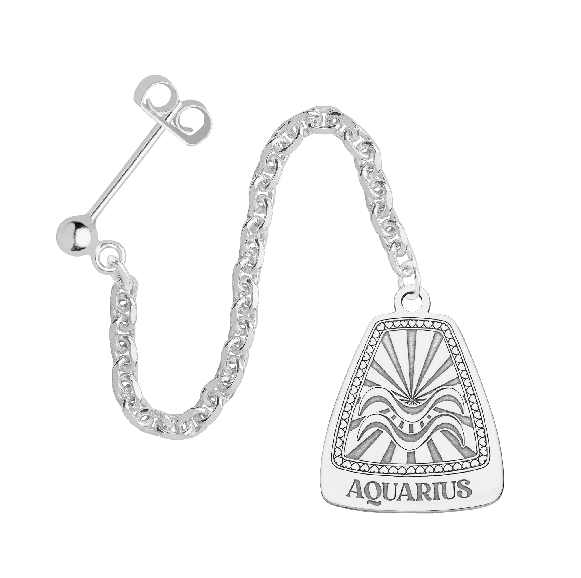 Aquarius Single Earring