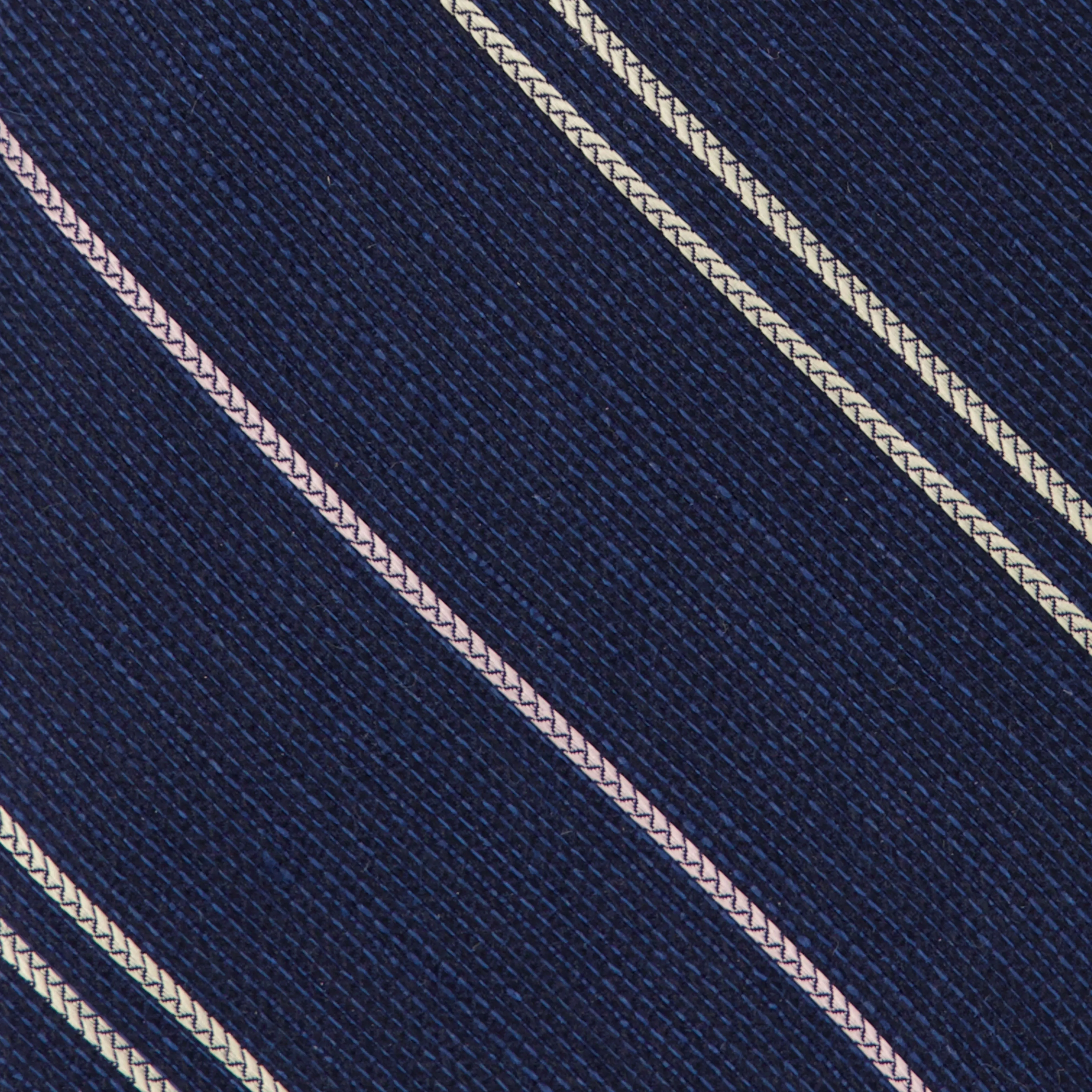 Bali Double Stripe Navy Tie