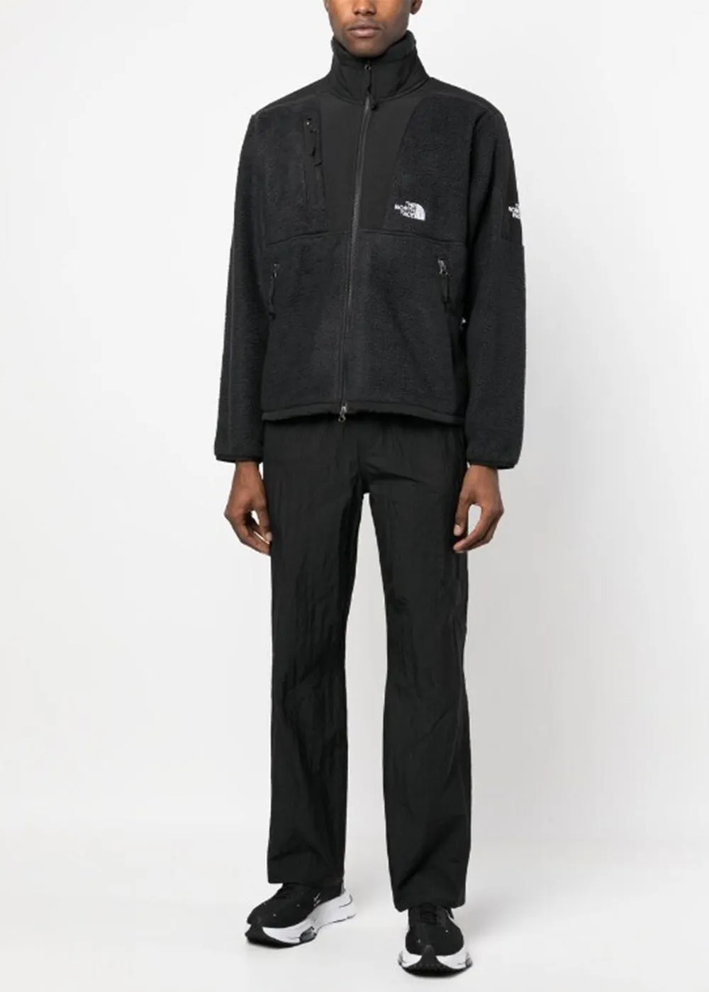 Black 94 High Pile Denali Jacket