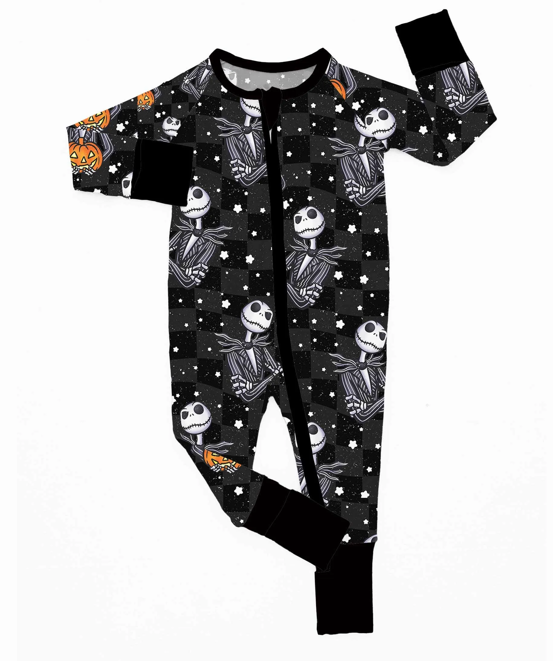 Boo Bash Jack Black - Bamboo Zippy Romper