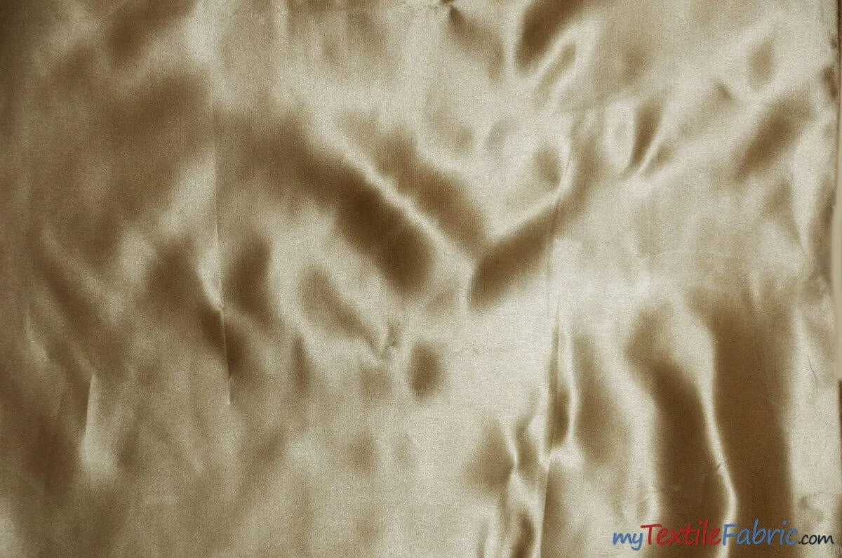 Bridal Satin Fabric | Shiny Bridal Satin | 60" Wide | Multiple Colors | Continuous Yards |