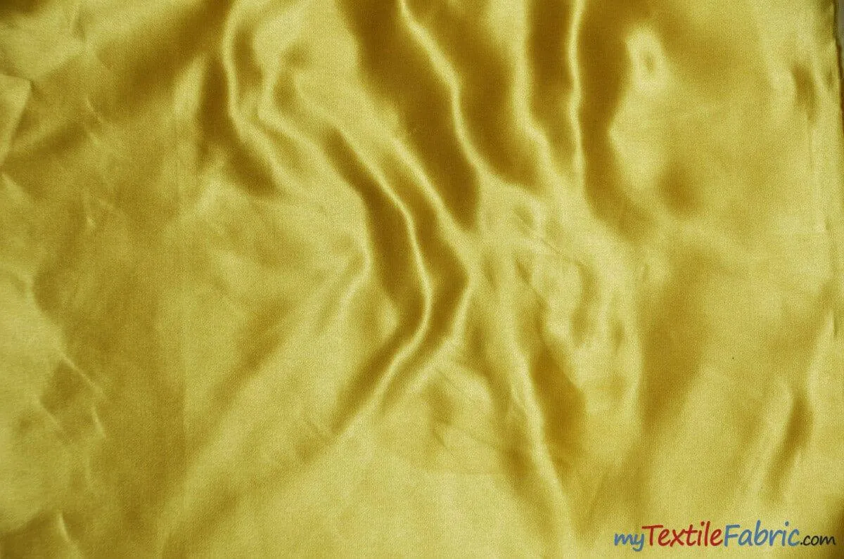Bridal Satin Fabric | Shiny Bridal Satin | 60" Wide | Multiple Colors | Continuous Yards |