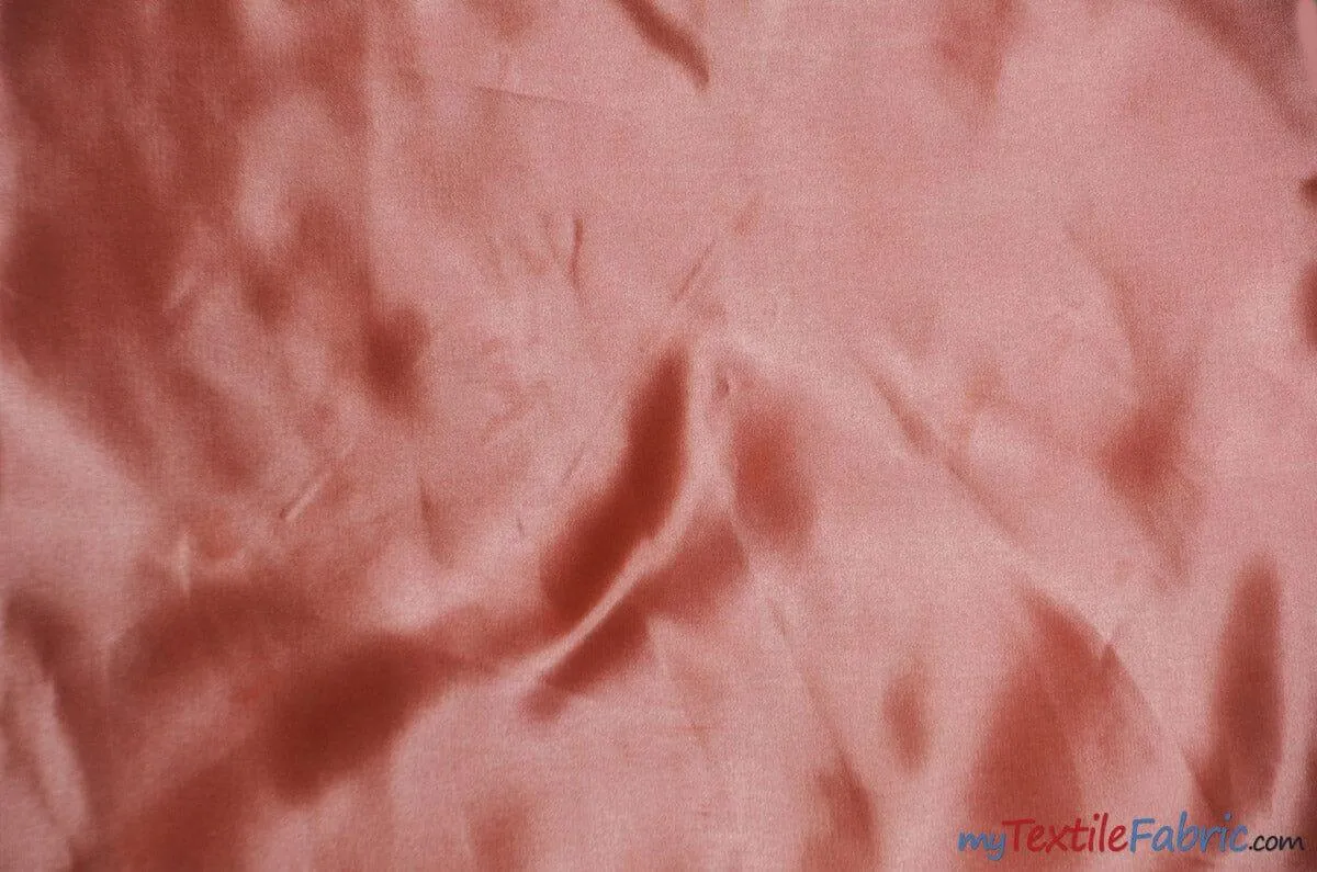Bridal Satin Fabric | Shiny Bridal Satin | 60" Wide | Multiple Colors | Continuous Yards |