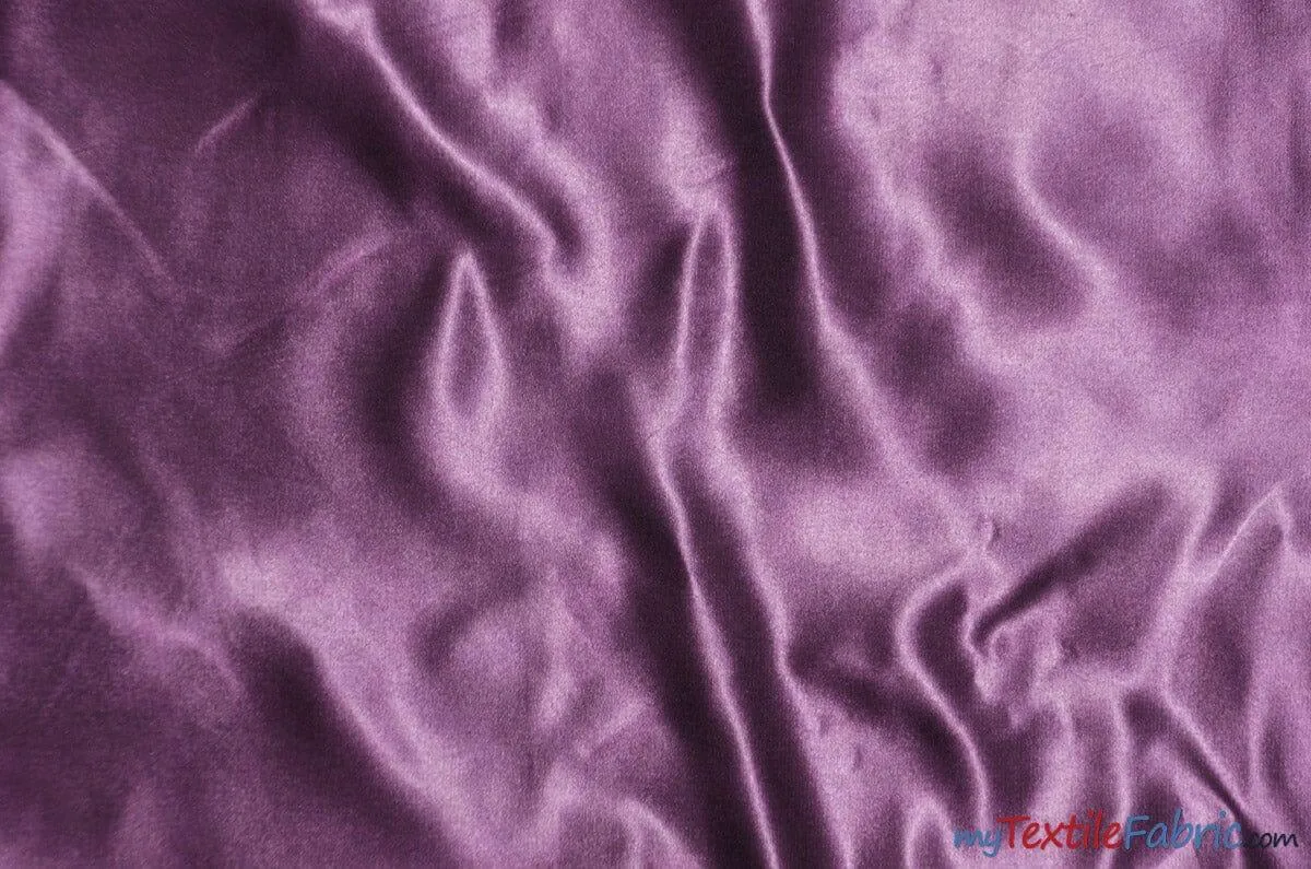 Bridal Satin Fabric | Shiny Bridal Satin | 60" Wide | Multiple Colors | Continuous Yards |
