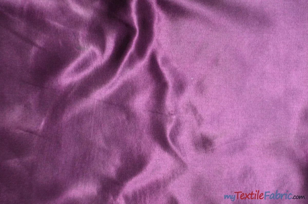 Bridal Satin Fabric | Shiny Bridal Satin | 60" Wide | Multiple Colors | Continuous Yards |