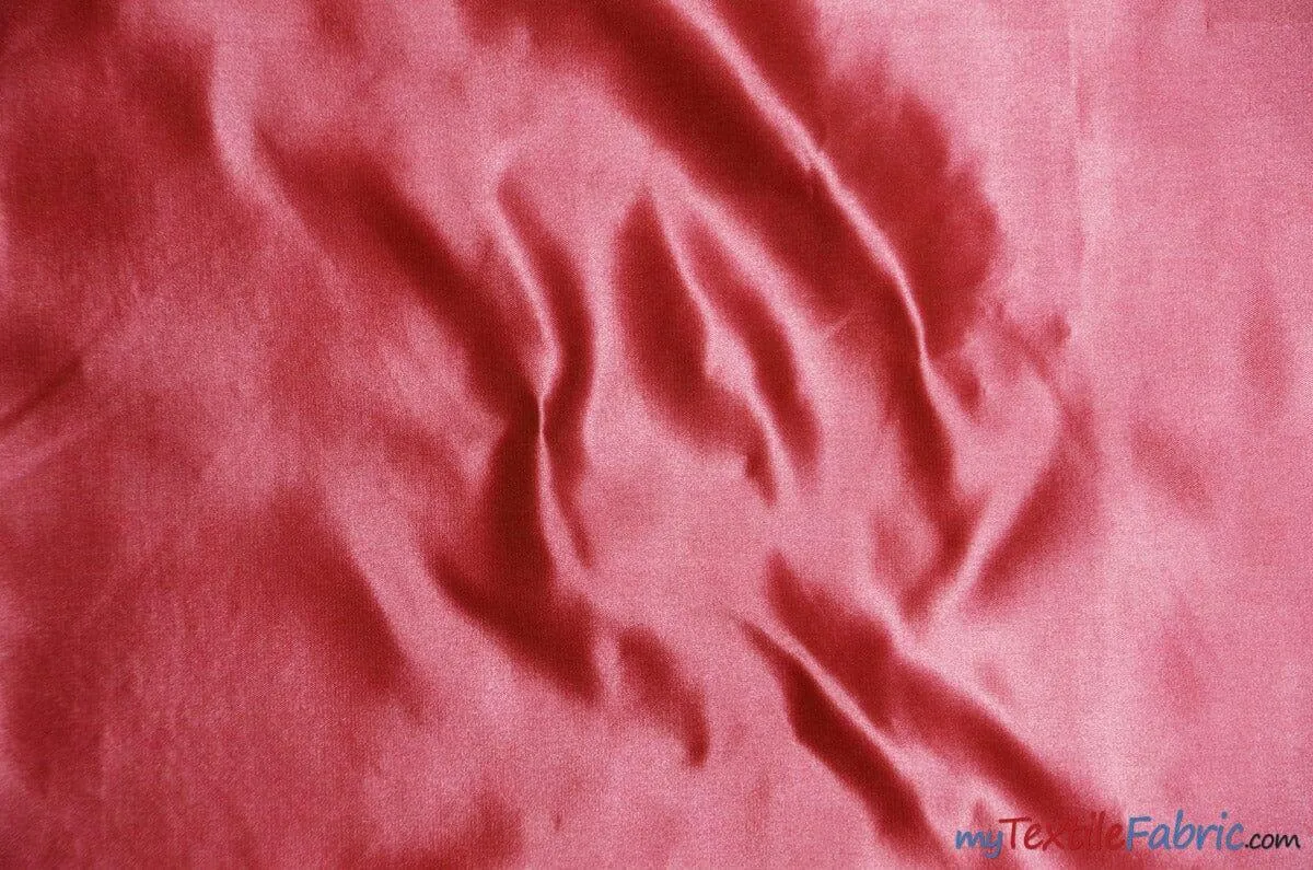 Bridal Satin Fabric | Shiny Bridal Satin | 60" Wide | Multiple Colors | Continuous Yards |