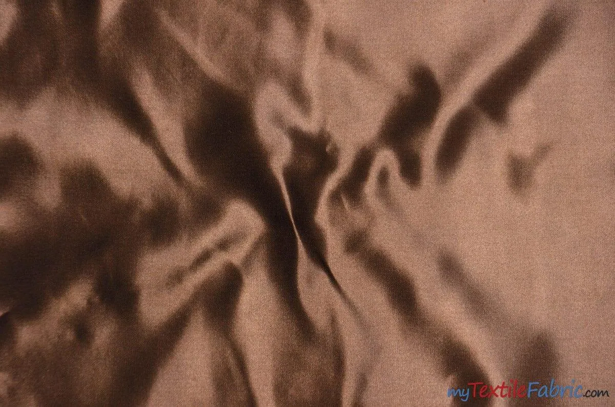 Bridal Satin Fabric | Shiny Bridal Satin | 60" Wide | Multiple Colors | Continuous Yards |