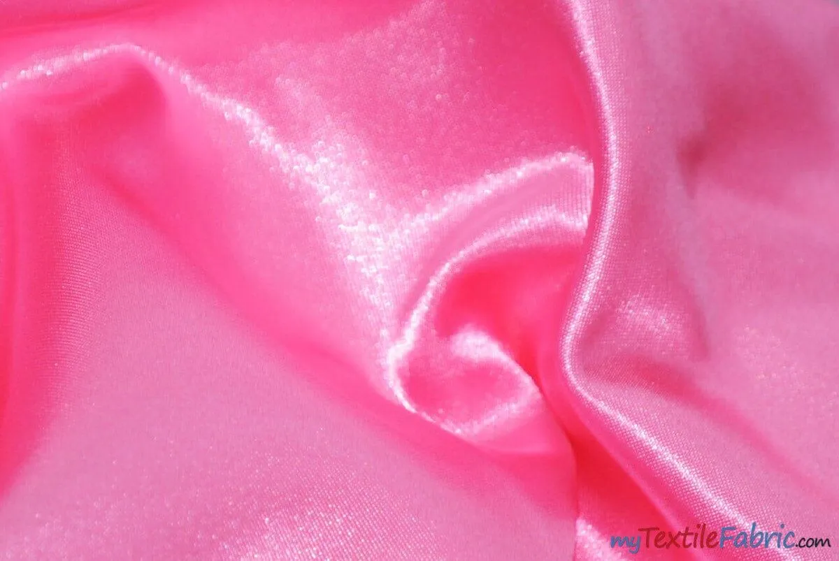 Bridal Satin Fabric | Shiny Bridal Satin | 60" Wide | Multiple Colors | Continuous Yards |