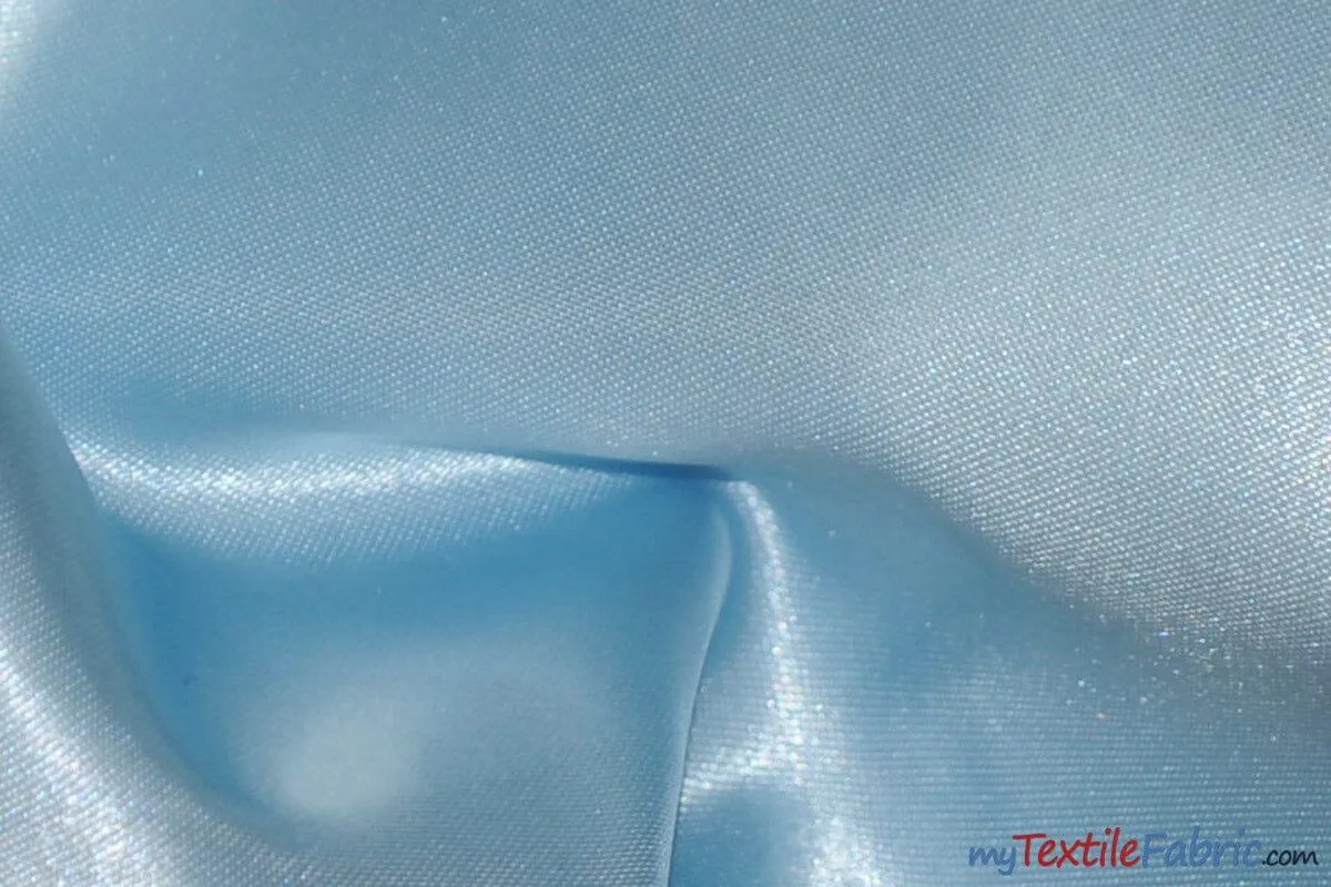 Bridal Satin Fabric | Shiny Bridal Satin | 60" Wide | Multiple Colors | Continuous Yards |