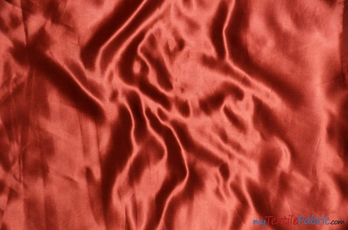 Bridal Satin Fabric | Shiny Bridal Satin | 60" Wide | Multiple Colors | Continuous Yards |