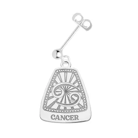 Cancer Single Earring
