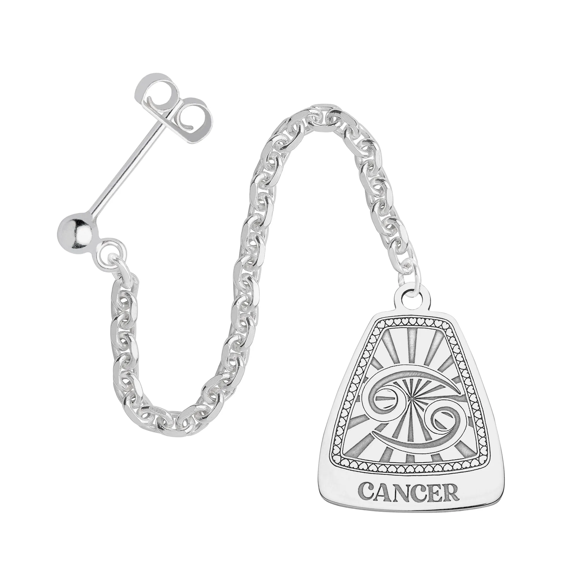 Cancer Single Earring