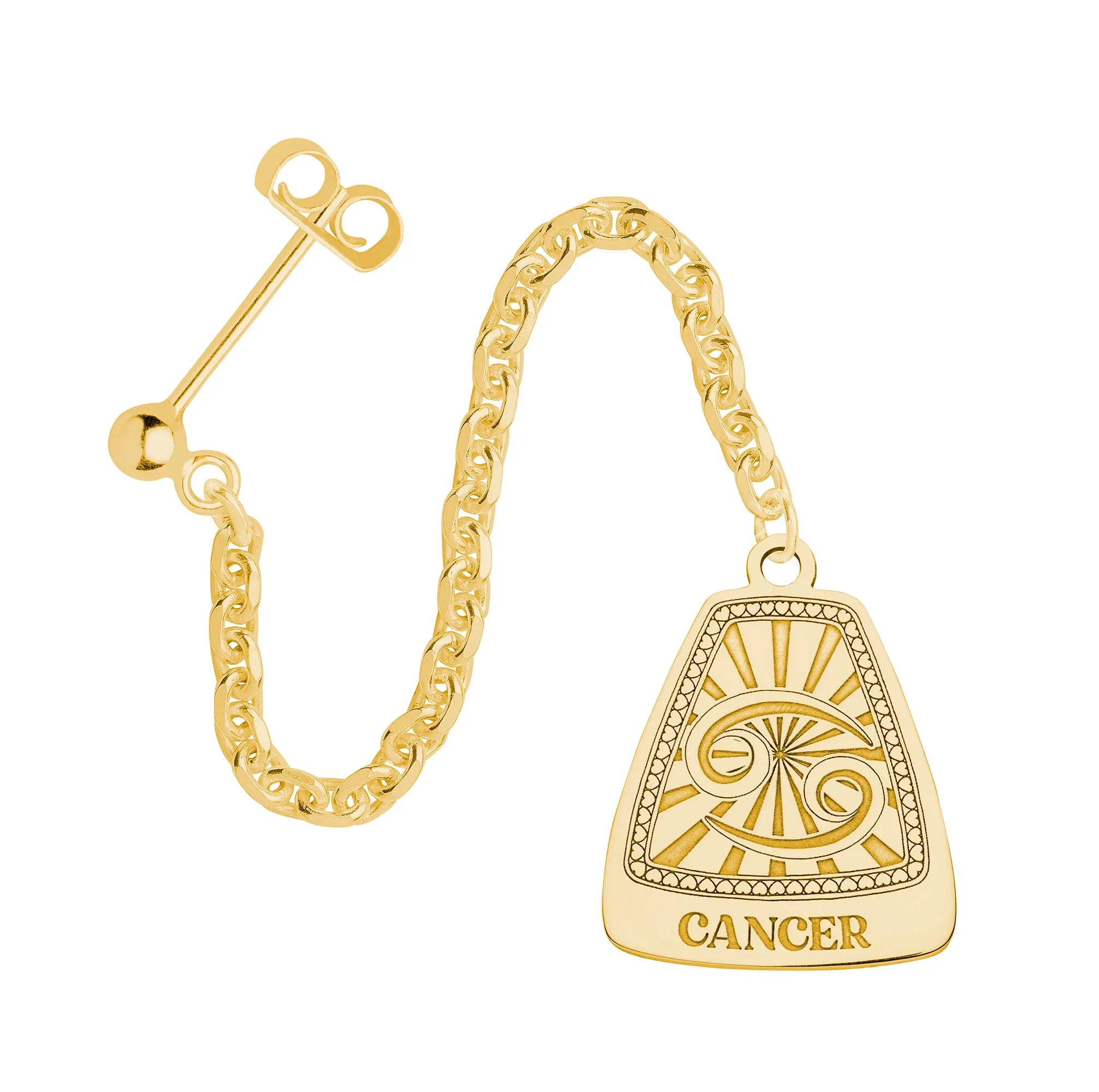 Cancer Single Earring
