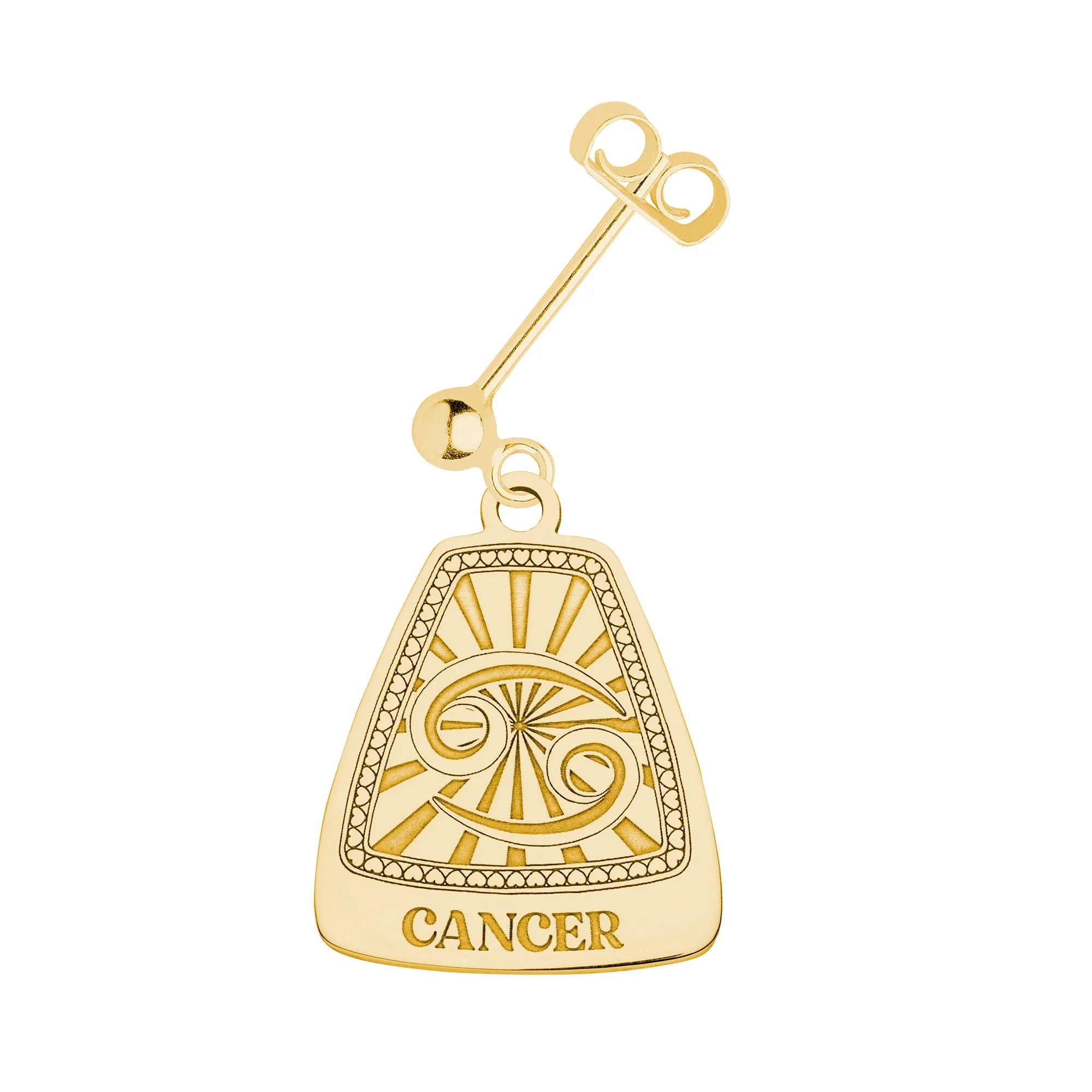 Cancer Single Earring