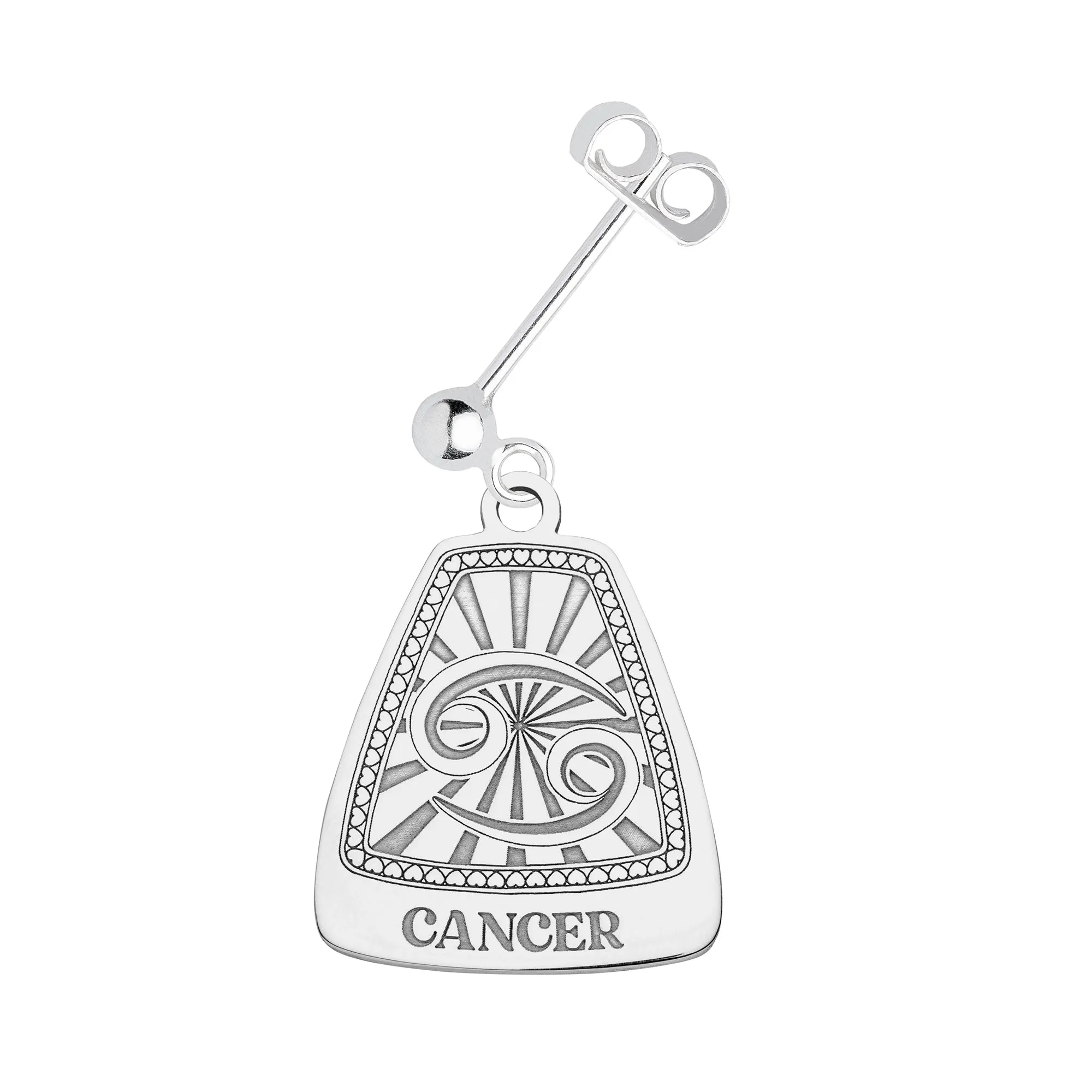 Cancer Single Earring