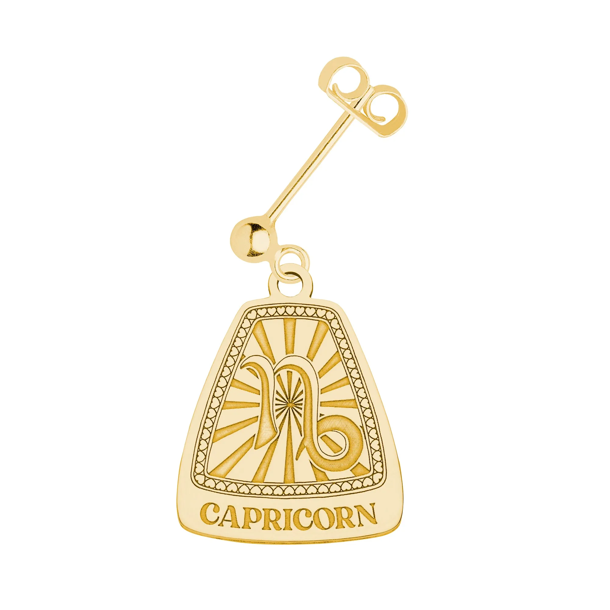 Capricorn Single Earring