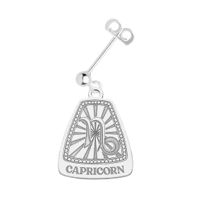 Capricorn Single Earring
