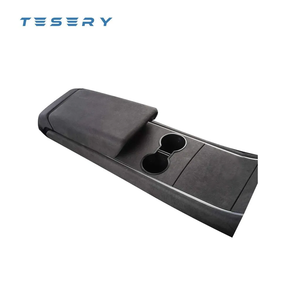 Central control water cup panel 4 piece set suitable for Tesla Model 3 (2017-2020)