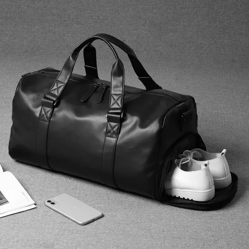Chaomen's Leather Travel Bag