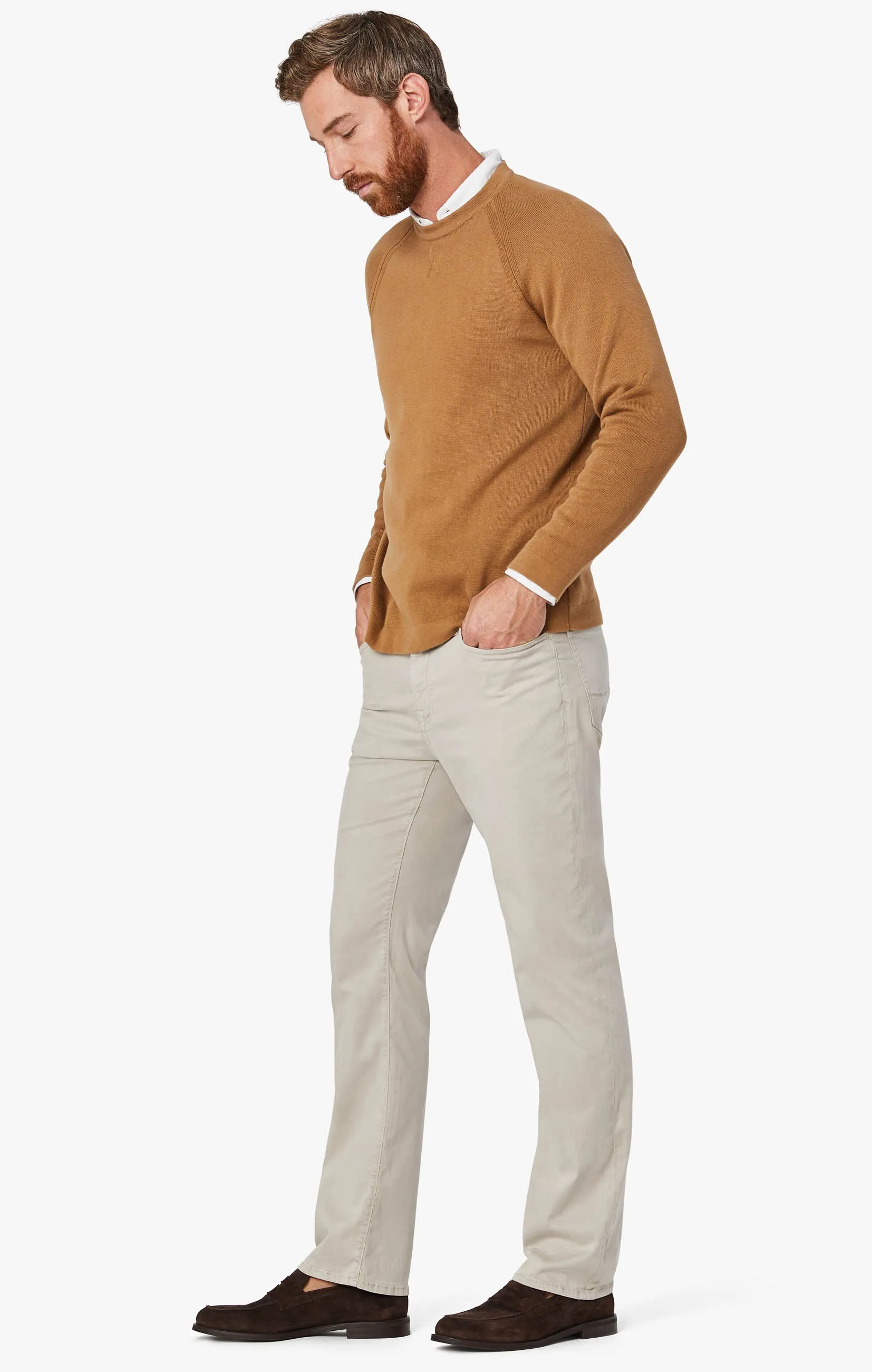 Charisma Relaxed Straight Leg Pants in Dawn Twill