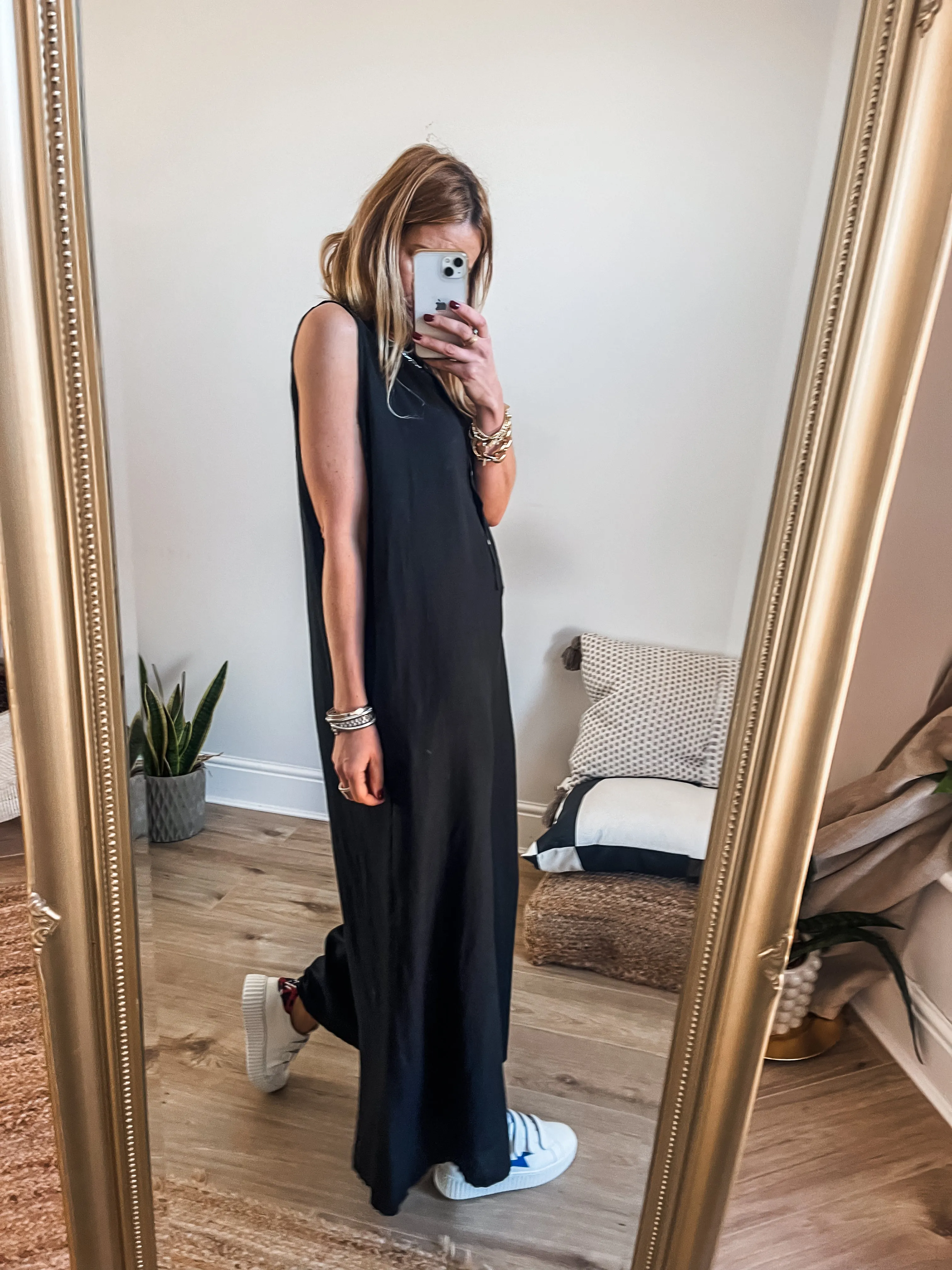 Cotton Linen Wide Leg Jumpsuit