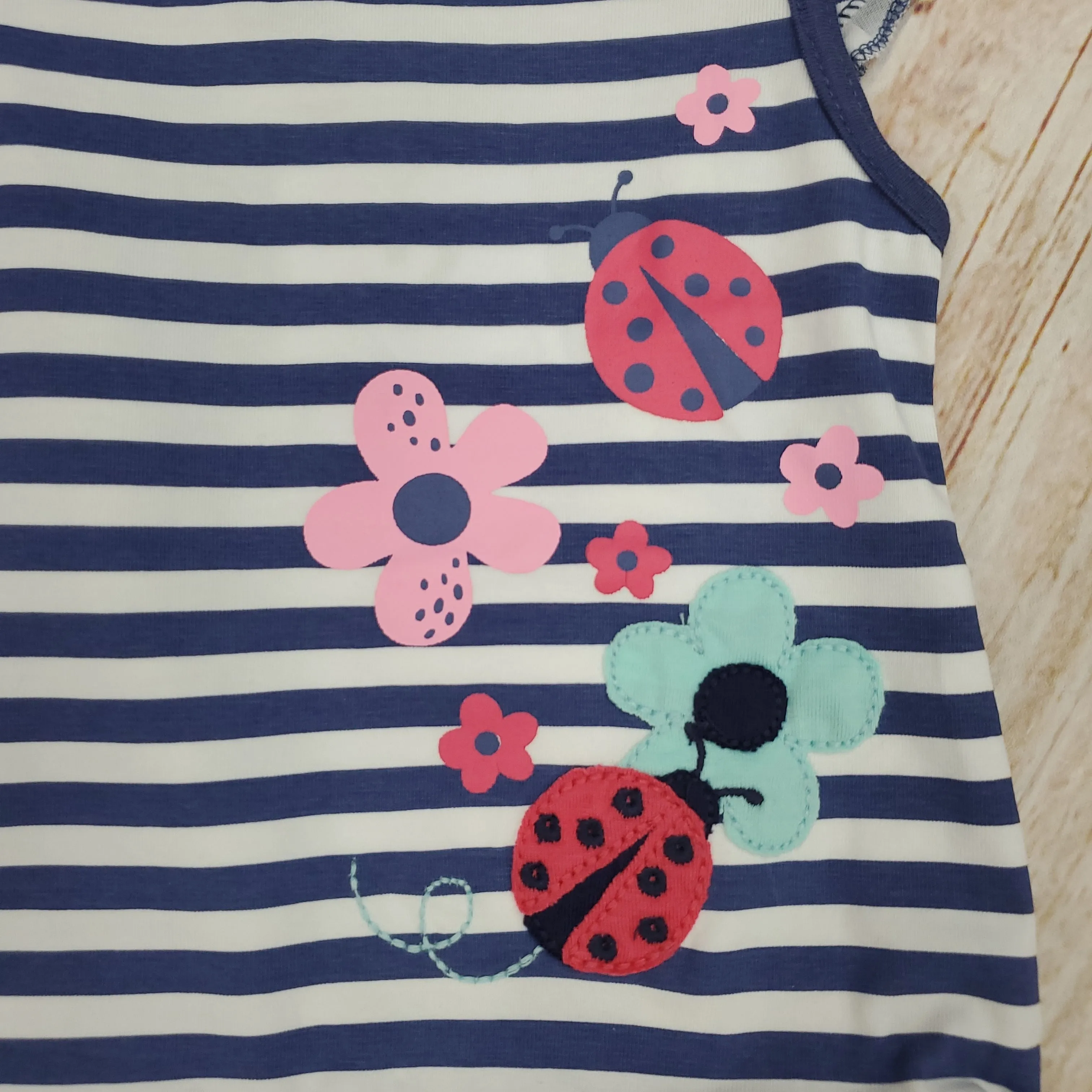 CR Sports Stripe Lady Bug 2pc Set
