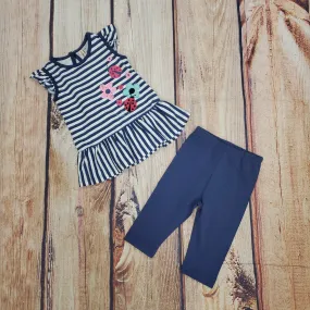 CR Sports Stripe Lady Bug 2pc Set