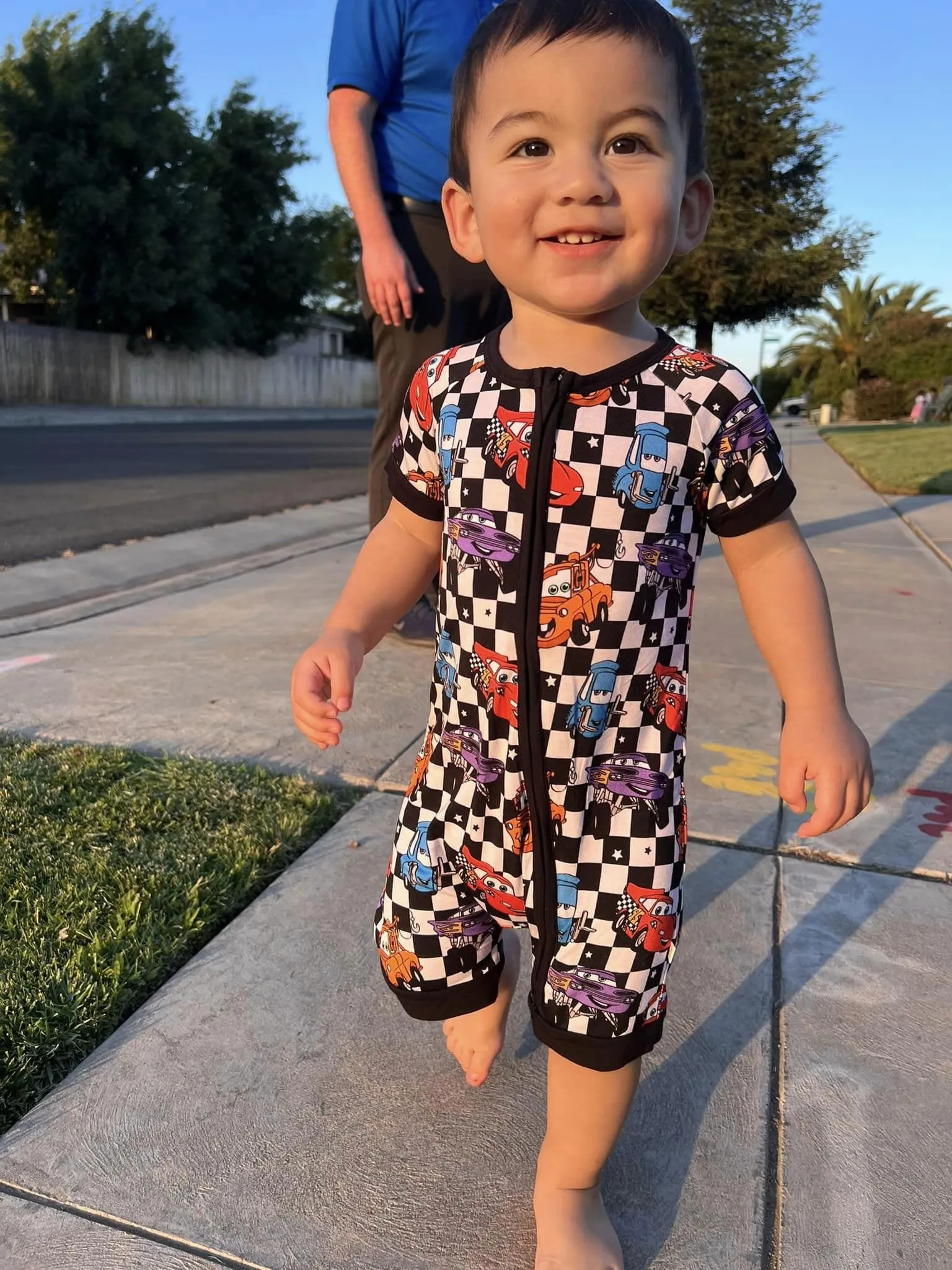 Creepy Cute Tricky Treats - Bamboo Shorty Romper