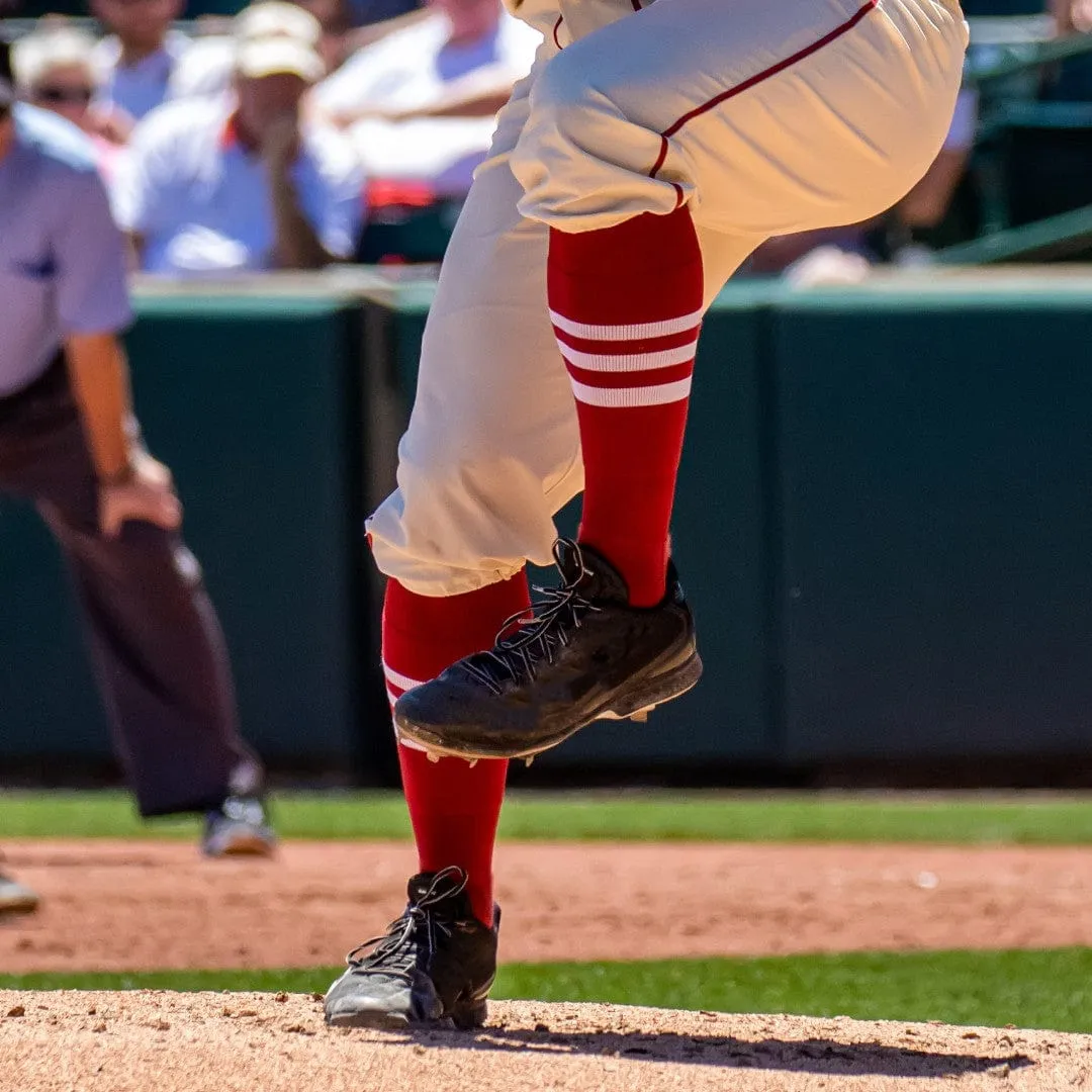 Custom Dugout Striped Baseball Socks - Pattern B