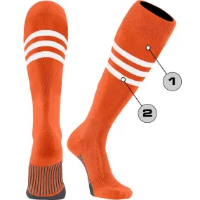 Custom Dugout Striped Baseball Socks - Pattern B