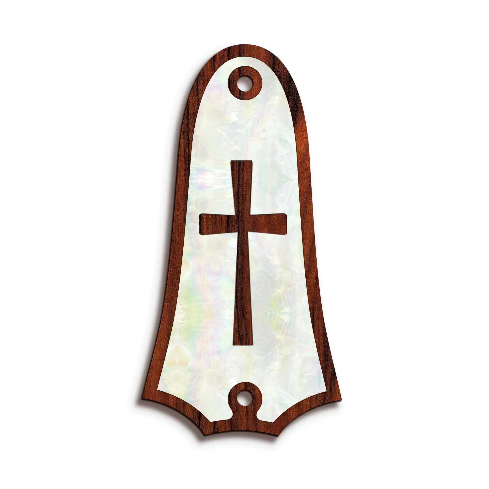 Custom Truss Rod Cover | Shape T4 - Fits 2 Hole Taylor Guitars